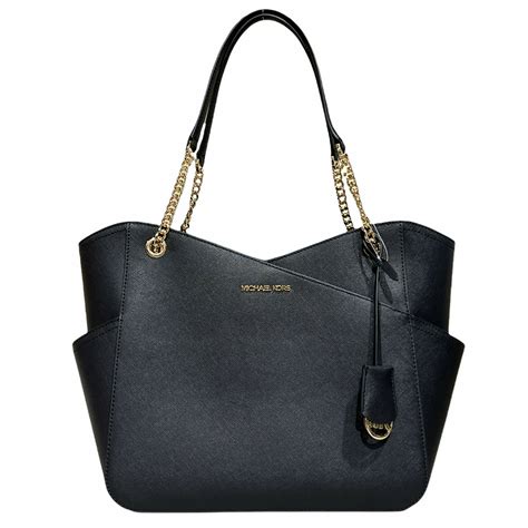 michael kors jet set chain item lg shoulder tote|michael kors jet set saffiano.